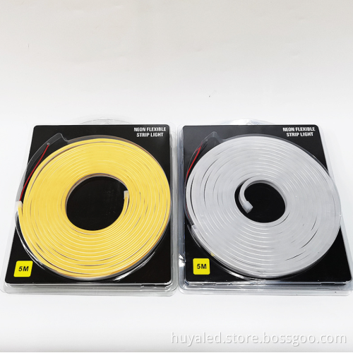 Slim Silicone IP67 Waterproof Flexible LED Strip - SMD2835 12V/24V 6mm/8mm LED Flex Neon